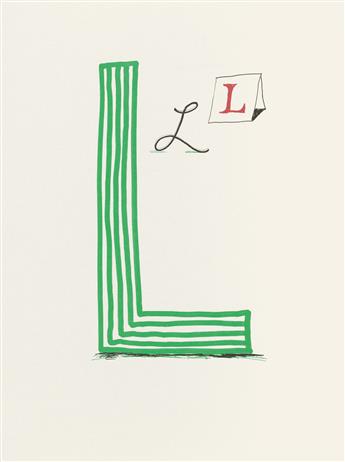 DAVID HOCKNEY Hockneys Alphabet.